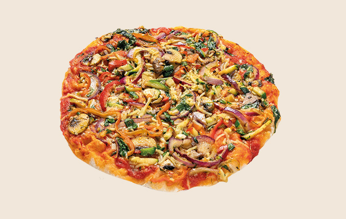 Pizza Redonda Vegan
