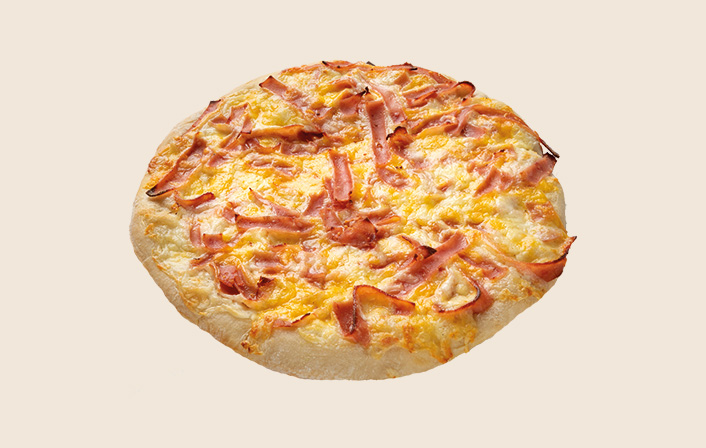 Pizza Redonda de Fiambre